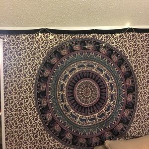 Beautiful bohemian tapestry 6.5ft by 4.25ft